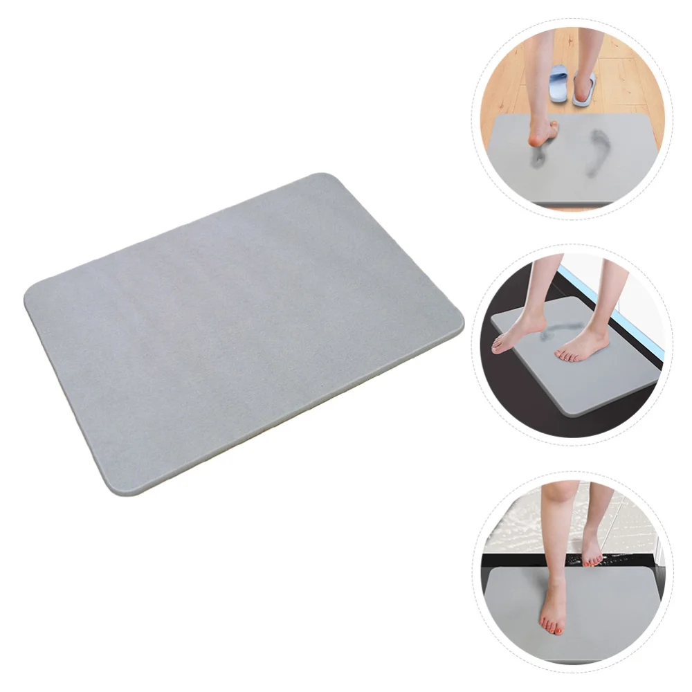 

Anti-skid Floor Mat Absorbent Bathroom Mat Non-slip Foot Cushion for Home