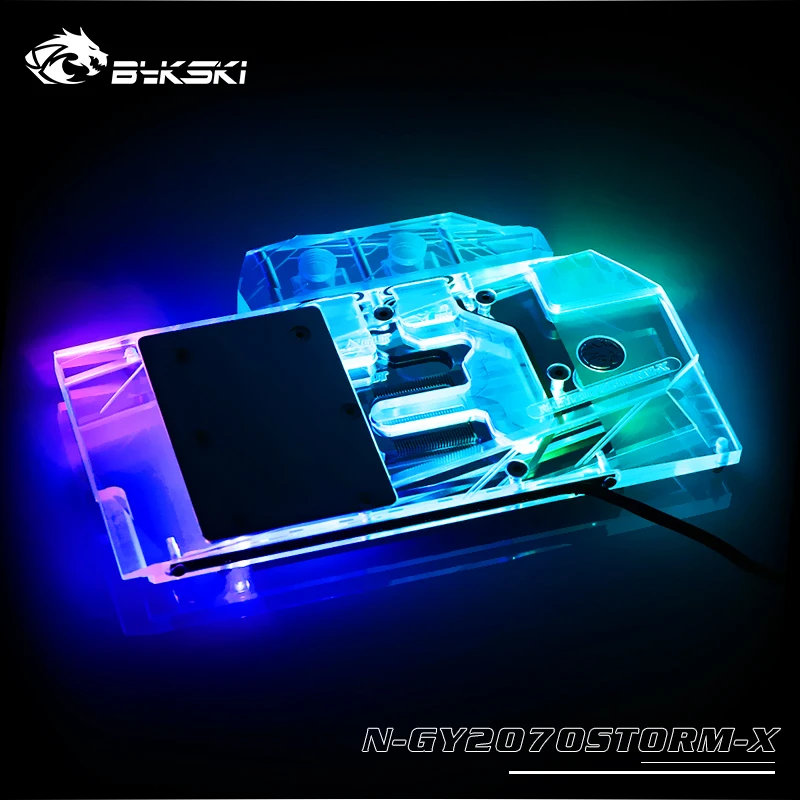 Водный блок Bykski GPU для Galax GeForce RTX 2070 Gainword RTX2070 2060 Super GTX 1660TI теплоотвод N GY2070STORM