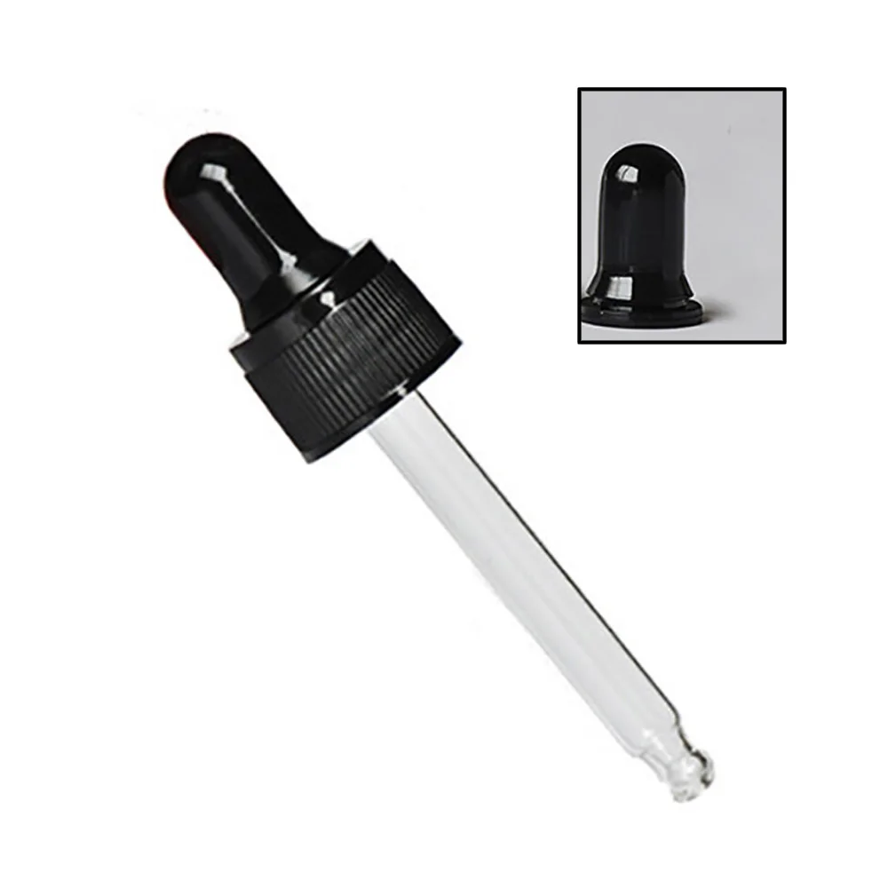 

50pcs Glass Dropper Essential Oils Eyedrops Droppers For Glass Bottles 30ml Refillable Bottle Accessories