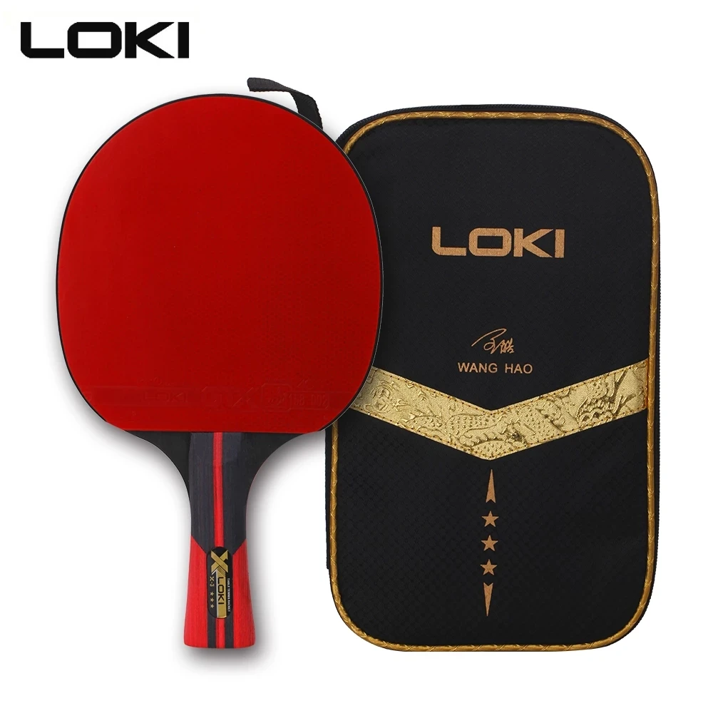 Спортивная ракетка для настольного тенниса LOKI X3 эластичная резиновая пинг-понга