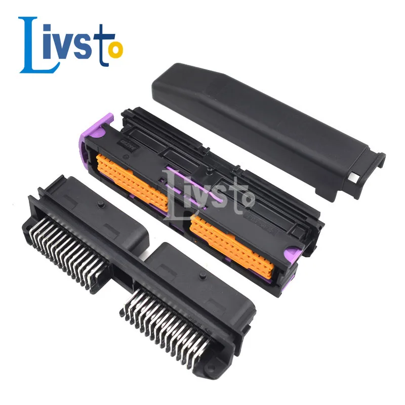 ecu conector pcb macho plugue fêmea com