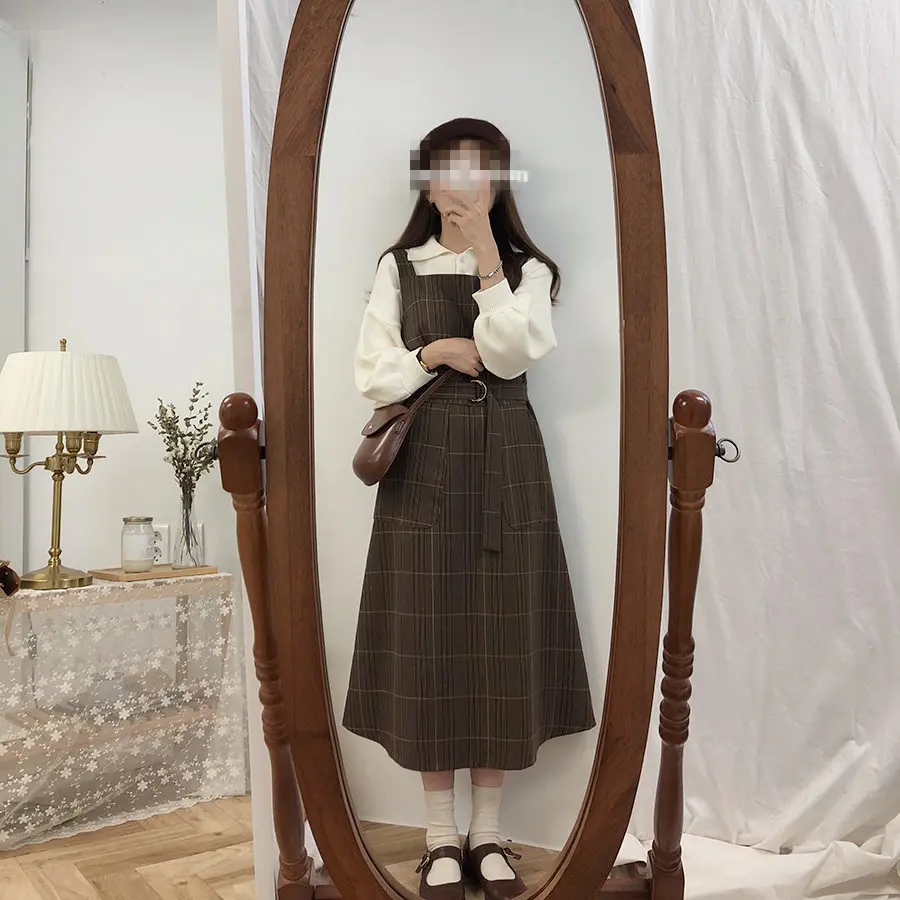 Женское летнее платье рубашка в шотландскую клетку|Женские платья| |