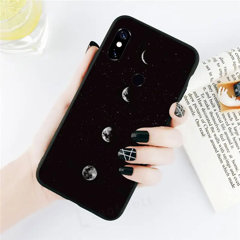

moon Outer space Simplicity Phone Case For Xiaomi Redmi note 7 8 9 t k30 max3 9 s 10 pro lite