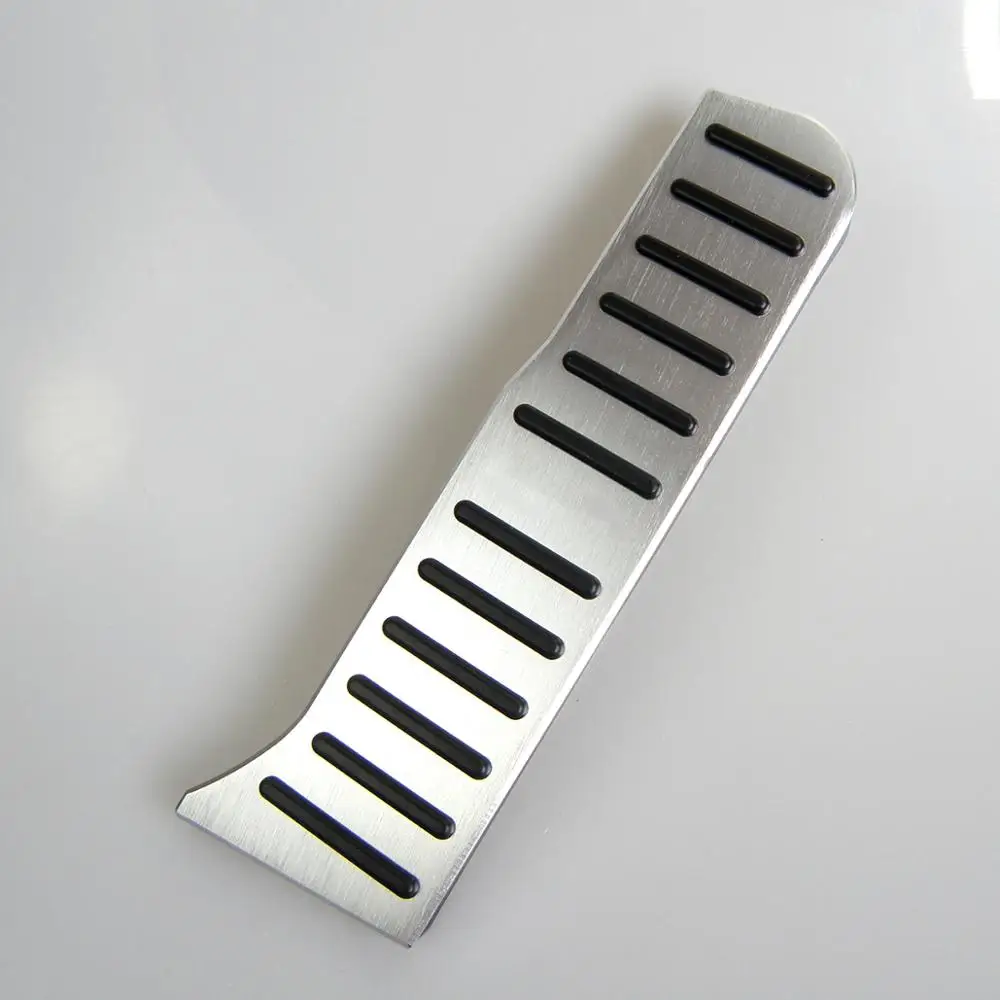 Без дрели алюминиевая искусственная накладка на педаль тормоза акселератора для