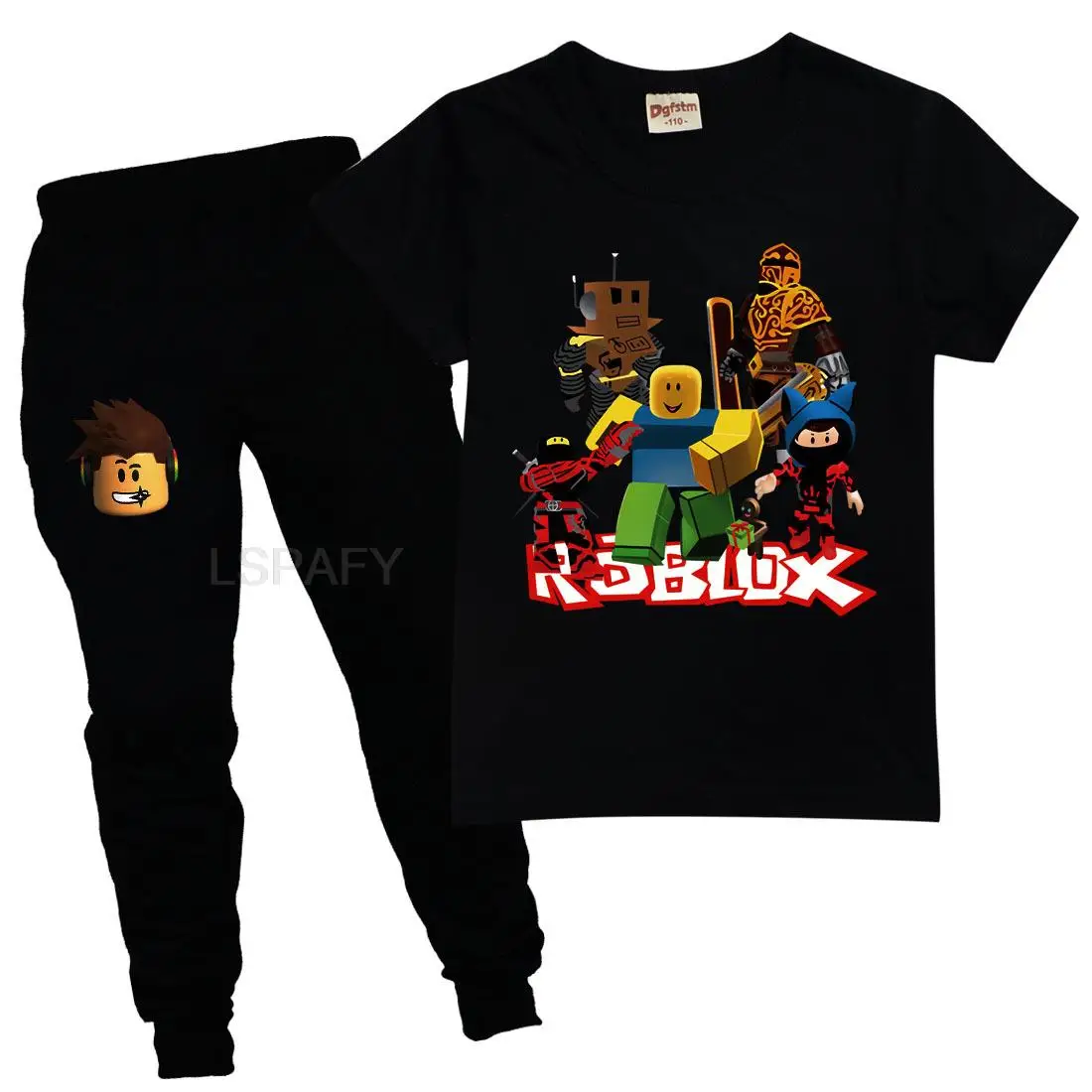 Детский спортивный костюм из футболки и брюк на возраст 2-15 лет - купить по