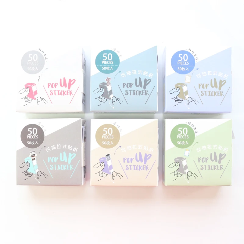 Оригинальные Мультяшные Декоративные DIY наклейки Domikee для дневника записной