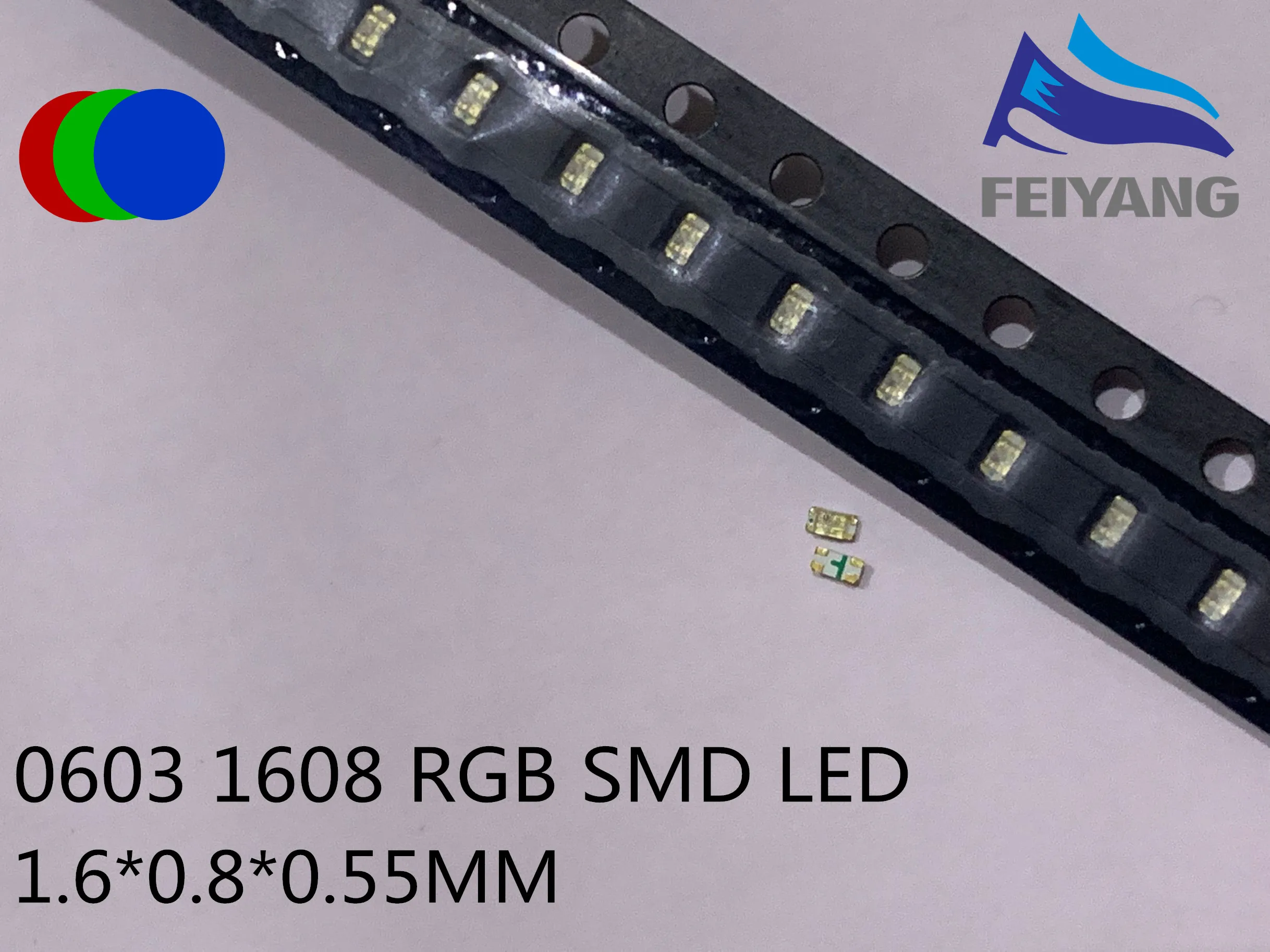 1000 шт./лот SMD 0603 ( 1608 ) RGB общий анодный светодиод светодиодный Диод 4 шт. Размер: 1 6*0