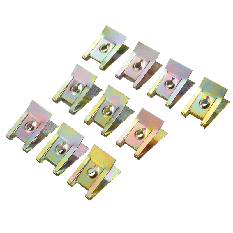 44 шт./компл. металлические зажимы для нижней крышки двигателя брызговик винтовой