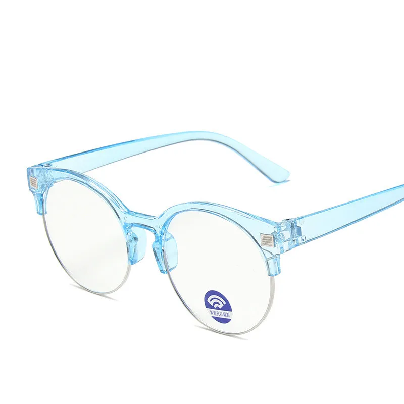 

Plastic Round Spectacles Glasses Frames Eyewear Kids With Clear Lens Myopia Optical Transparent Glasses For Children Boys Girls