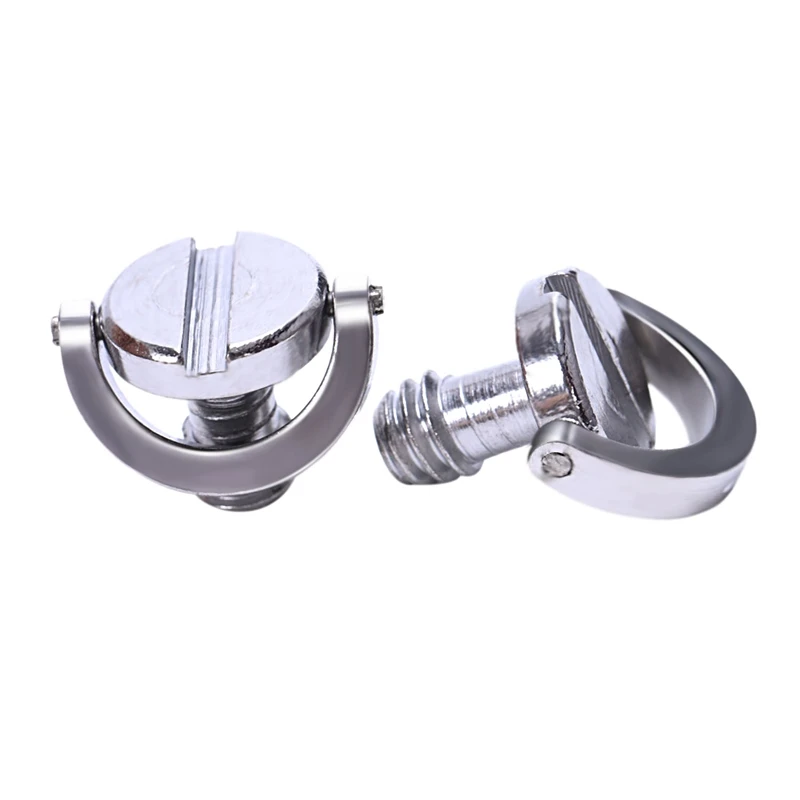 2 шт. быстроразъемные крепежные винты d-образные кольцевые 1/4 дюйма |