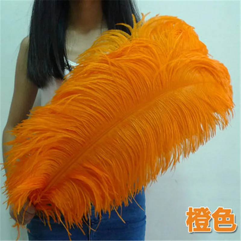

The New 20pcs/lot Beautiful Ostrich Feather 26-28 Inches/65-70cm Christmas Craft Accessories Plume Plumas De Faisan