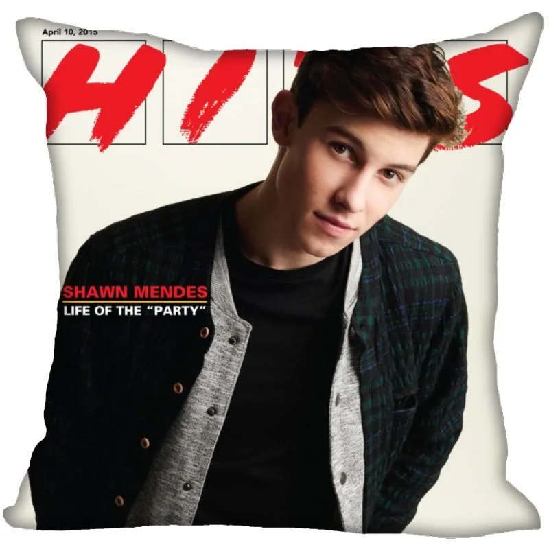 Чехол для подушки Shawn Mendes дома декоративный чехол на Невидимый молнии s 40X40