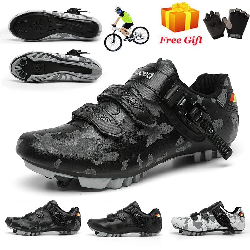

Кроссовки велосипедные унисекс, профессиональная обувь для езды на горном велосипеде, самоблокирующиеся, для улицы