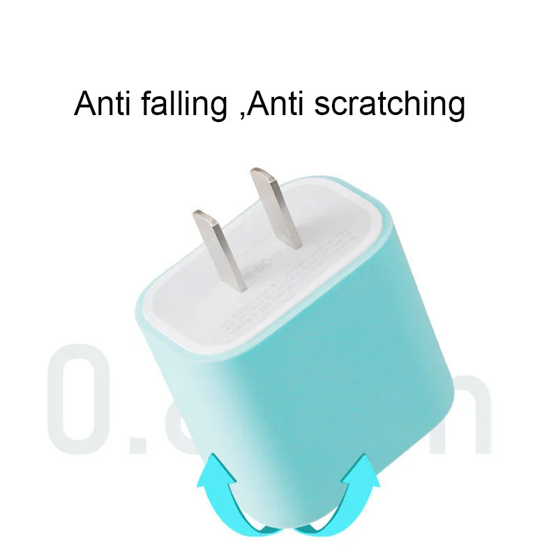 Новый силиконовый аксессуар для кабеля 18/20 Вт защита зарядного устройства USB iPhone