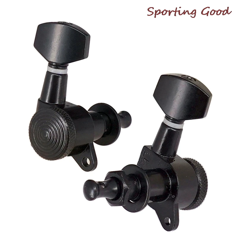 6 teilesatz gitarre tuning pegs chrome gesperrt string tuning pegs schlüssel tuner mechaniken e gitarre sperren schaller free global shipping