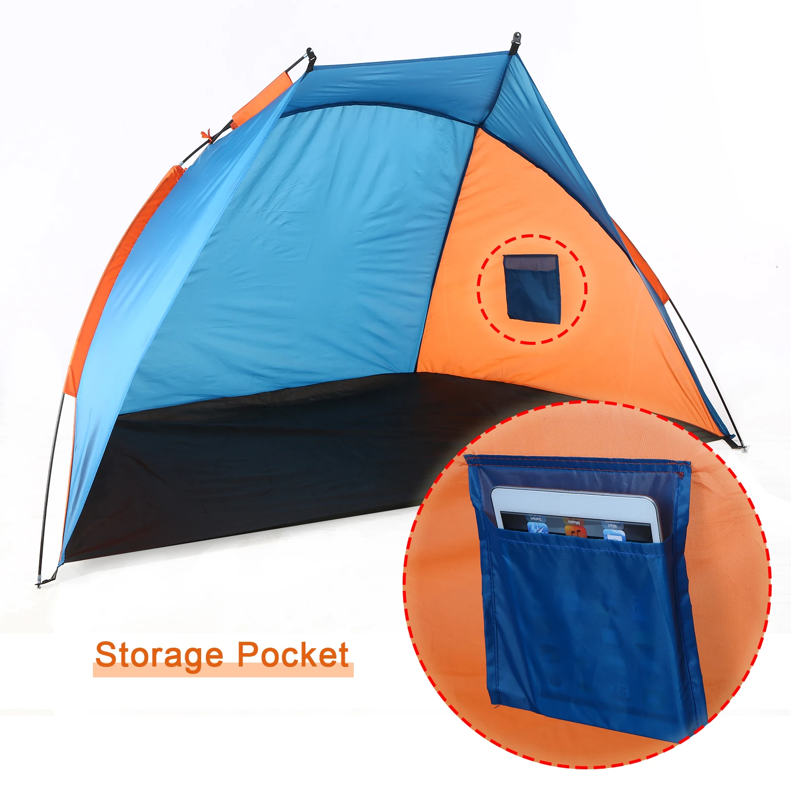 Навес от солнца для пляжа уличный тент кемпинга рыбалки пешего туризма защита УФ