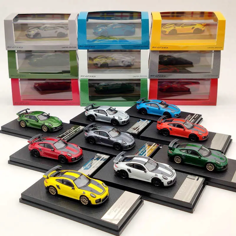 1:64 для P ~ sche 911 GT2 RS литые под давлением модели Ограниченная серия коллекции| |