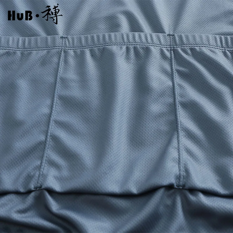 Концентратор Серый Синий горный велосипед открытый езда с коротким рукавом