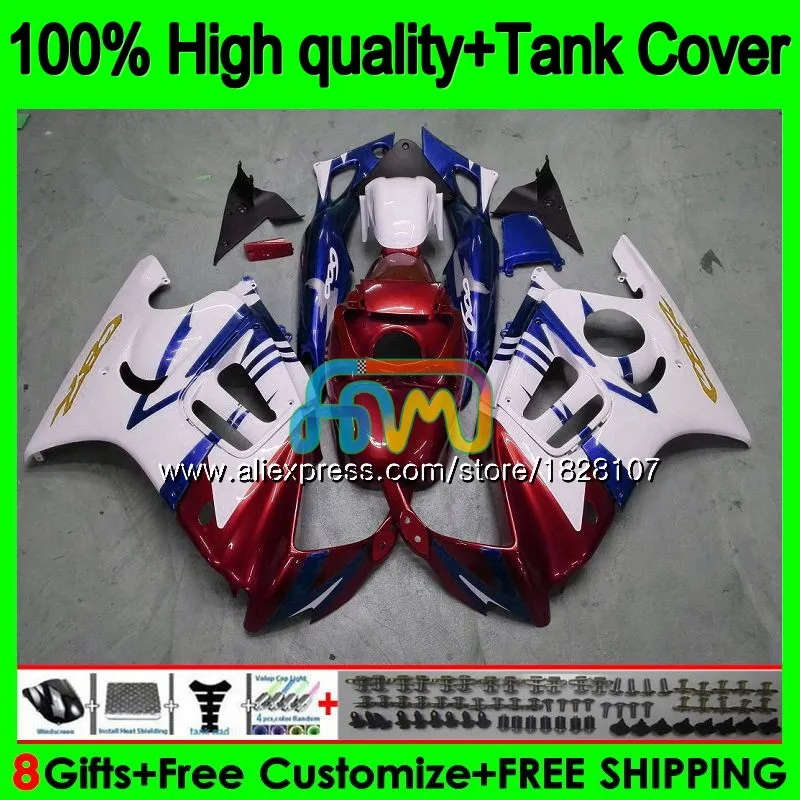 

600CC Fairing For HONDA CBR 600 FS 600F2 600FS Metal Red 1BS.191 CBR600 F2 CBR600F2 1991 1992 1993 1994 91 92 93 94 Body+Tank