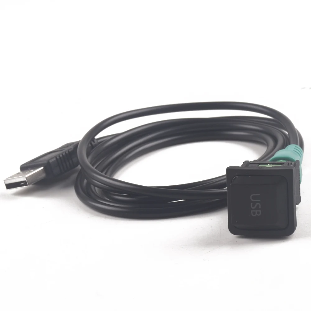 

Автомобильный адаптер Aux-входа переключатель и кабель usb для Volkswagen VW GOLF MK6 JETTA MK5 RCD510 RNS510 Tiguan Passat 5KD035724A