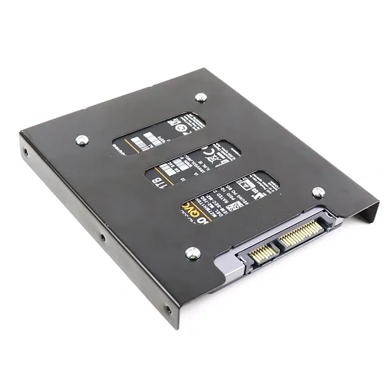 Универсальный металлический Монтажный кронштейн для SSD HDD 2 5 дюйма до 3