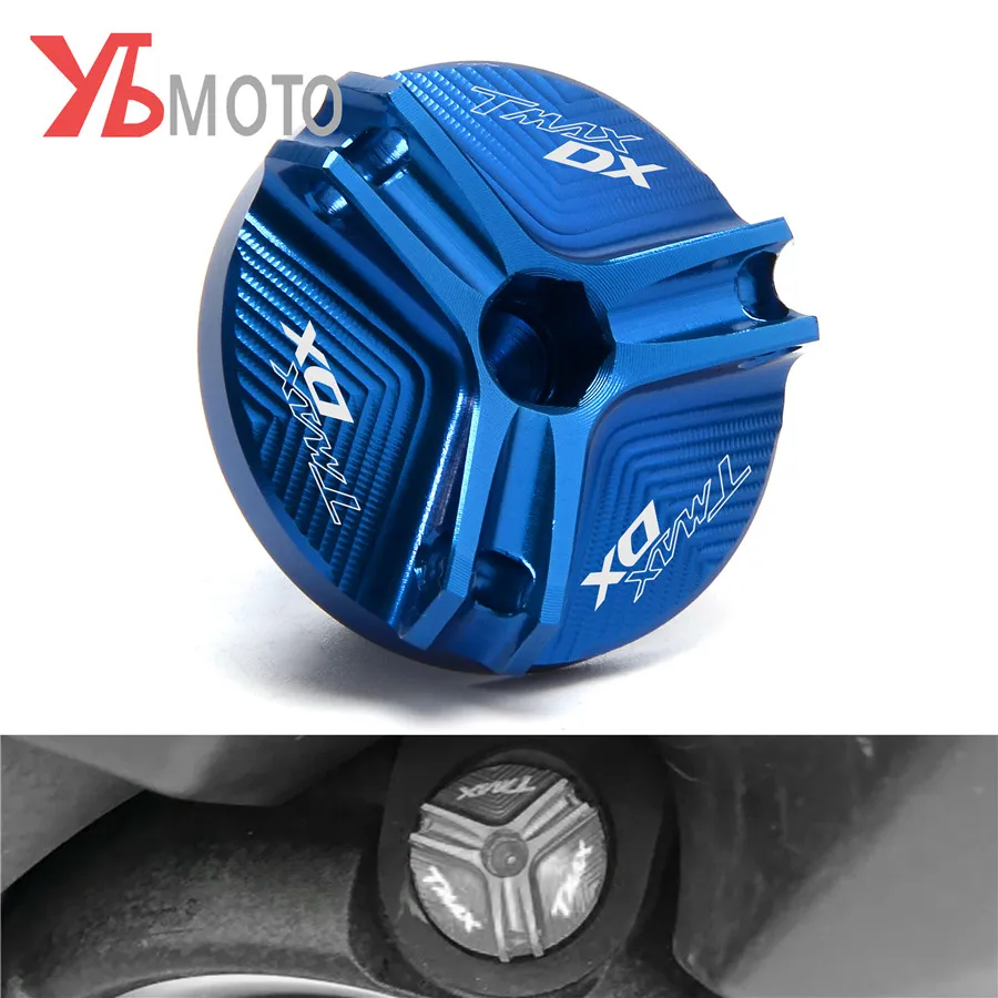 Аксессуары для мотоциклов с логотипом Tmax DX крышка наполнителя масляной крышки