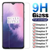 9h tempered glass for oneplus 7 7t 6t 5t 6 5 3t 3 17 16 screen protector one plus 7 oneplus7 6 t 7t protective glass film case