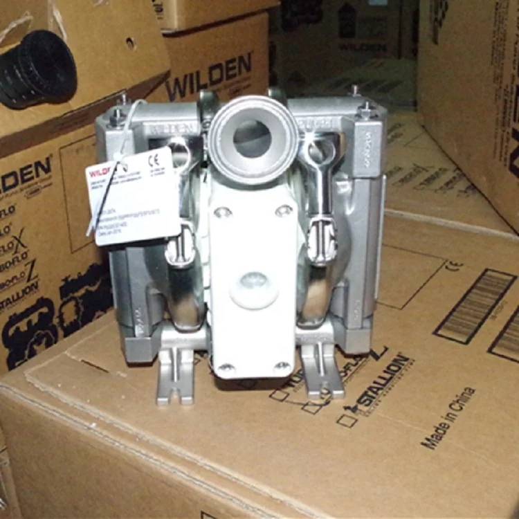 

Wilden P1 stainless steel high viscosity diaphragm flow pump