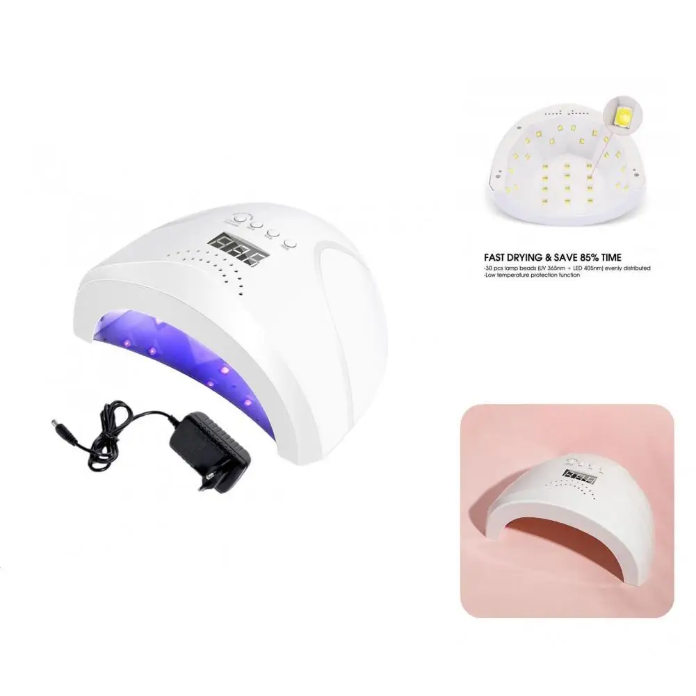 

Nail Art Tool Stylish Gel Nail Polish Dryer LCD Display Nail Polish Dryer Rechargeable for Curing Gel Nail Polish