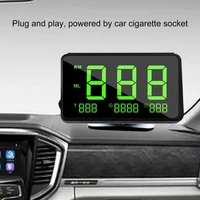 30 dropshippinggps speedometer large screen speeding alarm system abs digital auto odometer for car