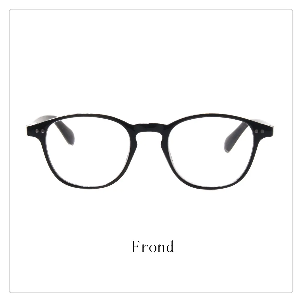 

Fashion Reading Glasses Reading Glasses Plastic Round Frame Reader Multicolor Unisex Optional