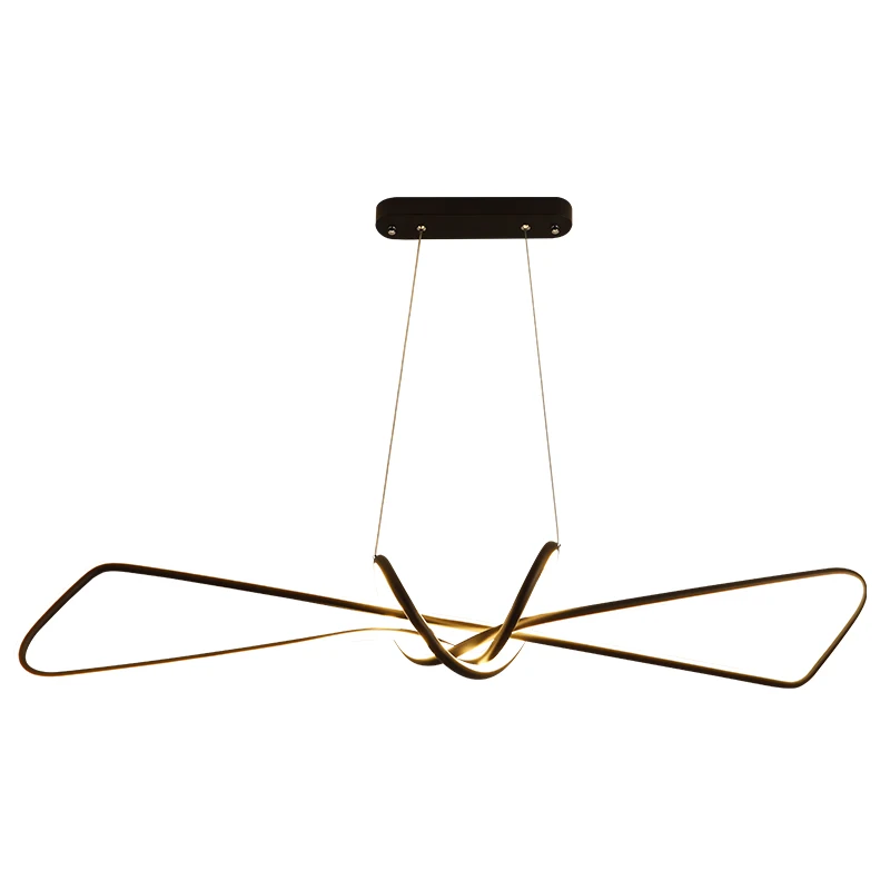 

Modern Pendant Chandelier for Office Dining room Kitchen Aluminum wave Lustre Avize Modern Chandelier Lighting fixtures