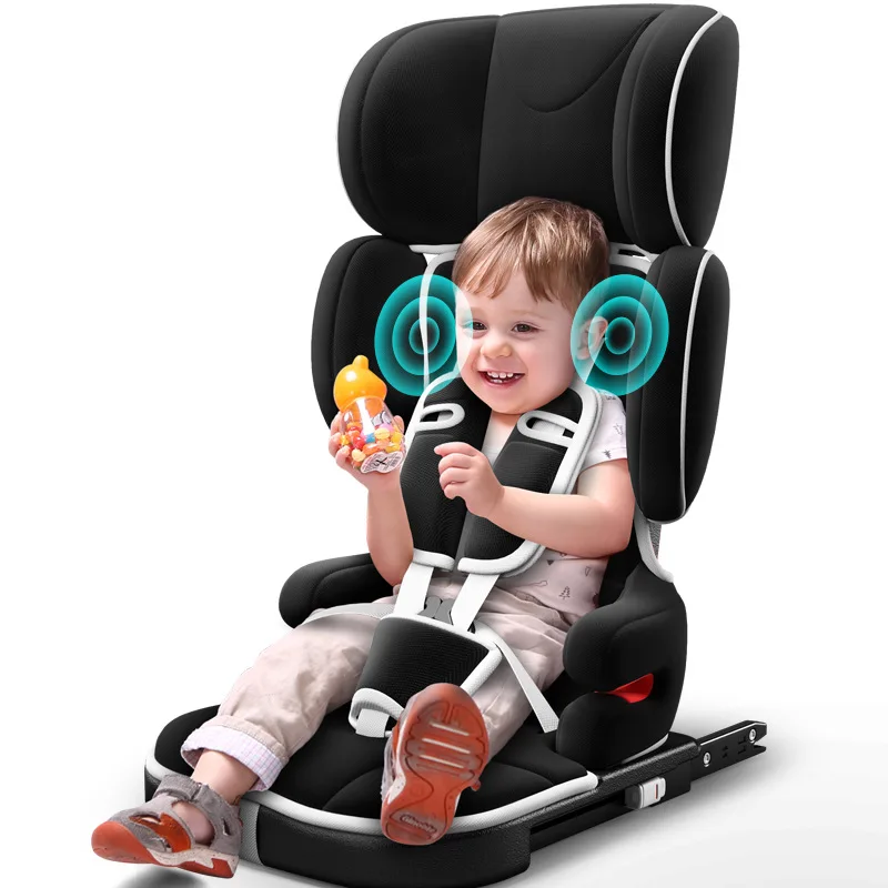 Портативное детское автомобильное кресло складное безопасное сиденье с Bluetooth
