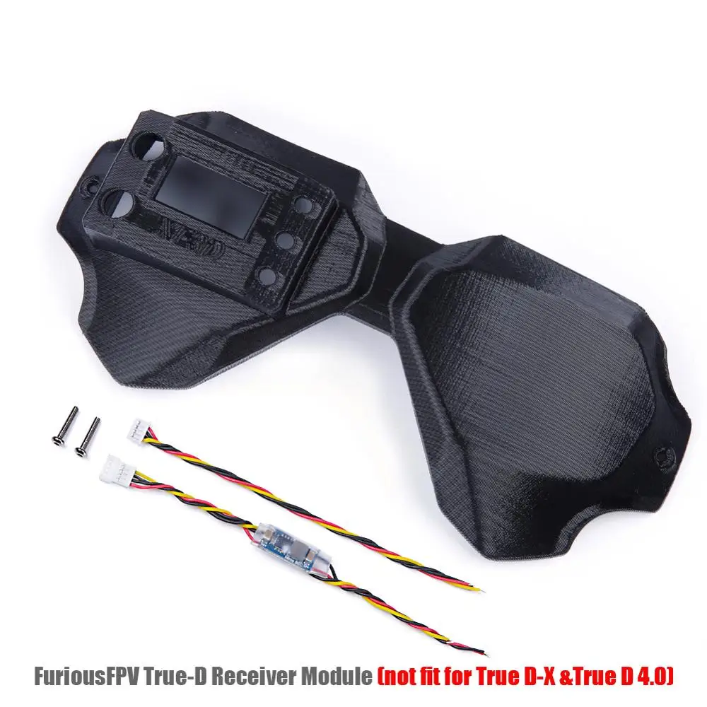 FuriousFPV True-D IFlight 3D Печатный PLA+ аналоговый набор преобразования для DJI Goggles(TBS Fusion/True-D/RapidFIRE w/Analog PLUS/OWLRC модуль приемника - Цвет: FuriousFPV True-D