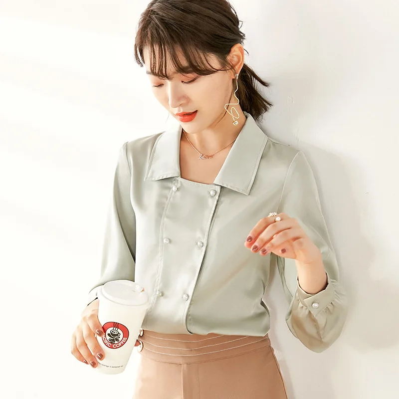 Новая шифоновая женская блузка 2020|Блузки| |