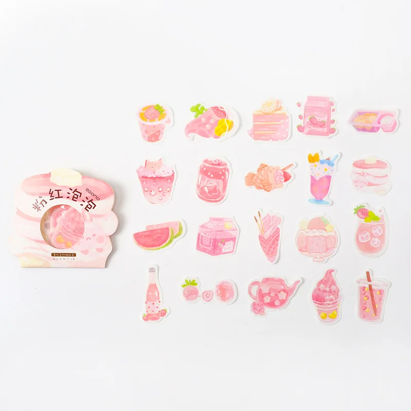 Kawaii Закусочная Gluttony серии пуля журнал Декоративные Канцелярские наклейки Скрапбукинг DIY Дневник этикетка-наклейка - Цвет: 03