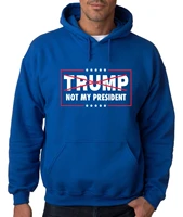 donald trump hillary clinton 2016 not my president hooded men sweatshirt hoodie