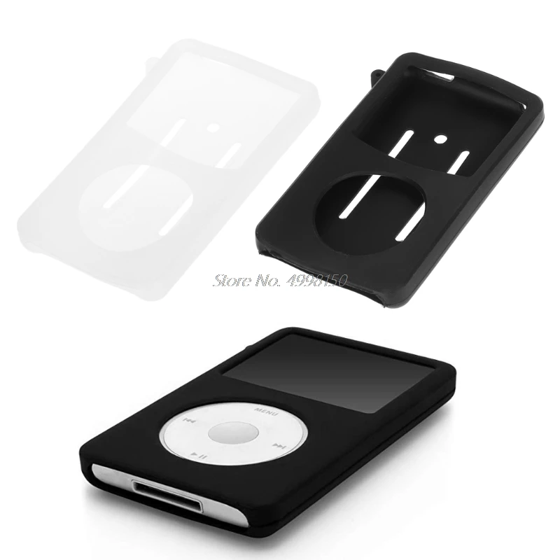 New Silicone Skin Cover Case For iPod Classic 80GB 120GB Latest 6th Generation 160GB High quality Dropship 
