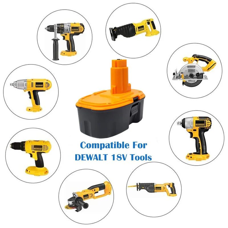 Bonacell 4000 мАч 18В DC9096 ni mh аккумуляторная батарея для Dewalt DE9039 DE9095 DE9096 DC020 DC212 DC212B