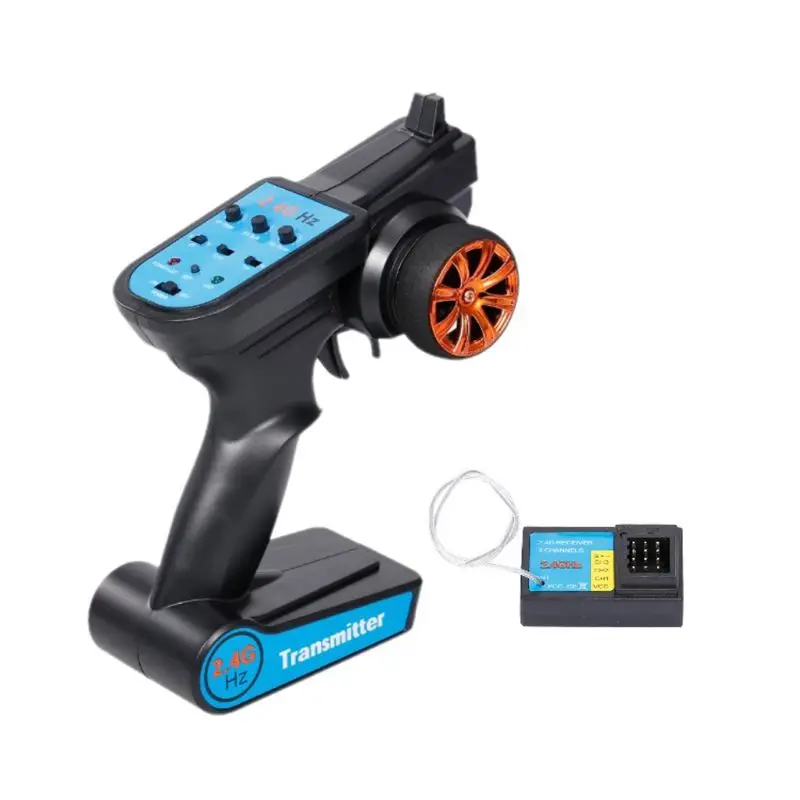 

1Set 120A Brushless Motor ESC Remote Control Transmitter Receiver Metal Steering Gear Arm for Wltoys XKS 144001 1/14 RC Car P15C