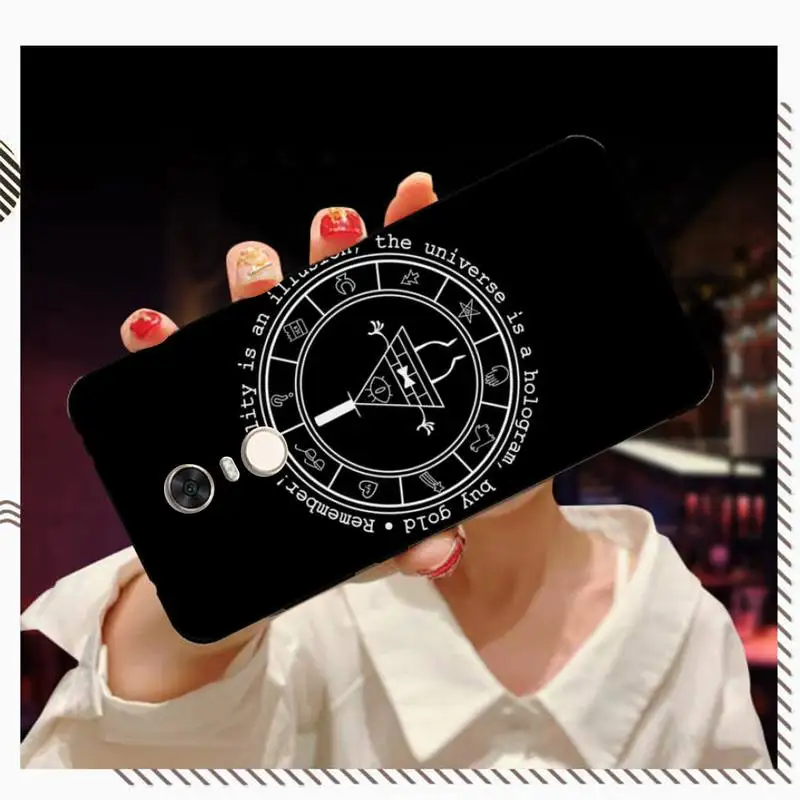 

FHNBLJ Gravity Fall Family Phone Case for Redmi 5 6 7 8 9 A X pro plus K20 S2 K30 pro Go
