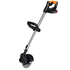 10000 обмин 36V газонокосилка Электрический Перезаряжаемые Аккумуляторный Триммер Регулируемый обрезные кусачки садовый инструмент с 12 шт. Батарея