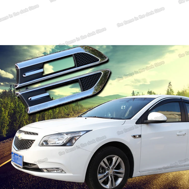 Lsrtw2017 Abs Автомобильная поворосветильник вая Панель рамка для Chevrolet Cruze 2009 2010 2011 2012