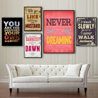 diy inspiring text be yourself square diamond painting colorful handmade cross stitch embroidery mosaic home room wall decor