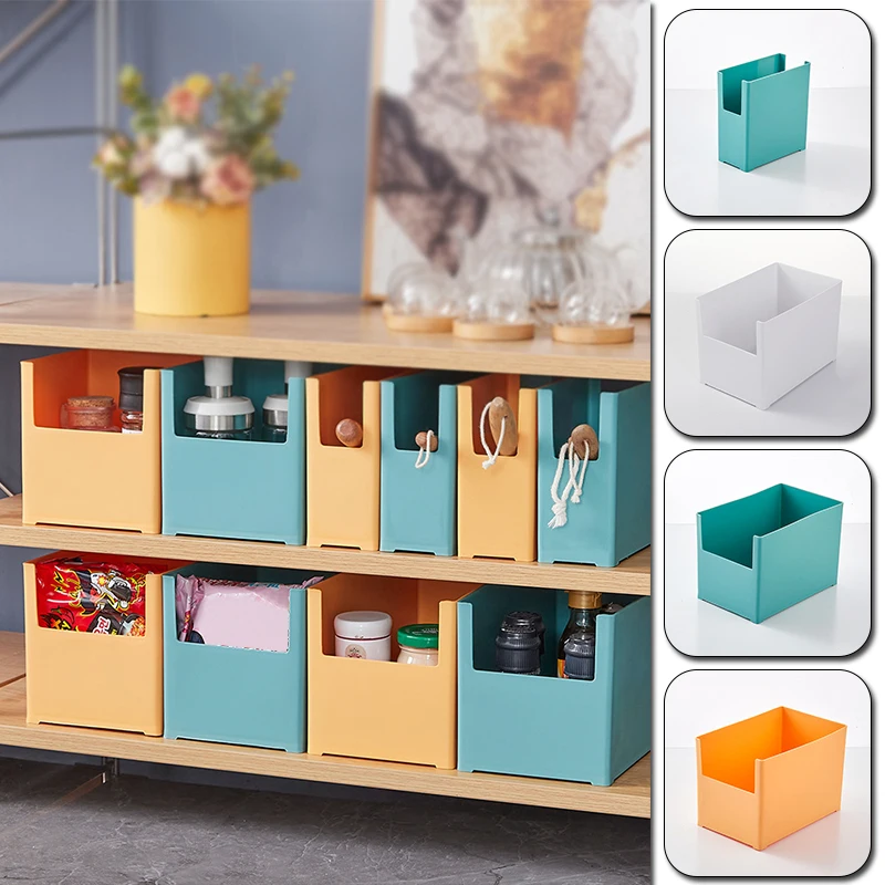 

Multifunctional Desktop Cosmetics Storage Organizing Box Kitchen Condiment Storage Basket Living Room Sundries Storage Basket