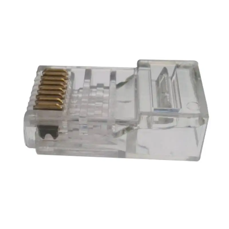 100 шт. 8P8C EZ RJ45 разъем Cat6 RJ 45 UTP Ethernet Кабельный RG45 Cat5e Cat 6 сетевой неэкранированный Cat5