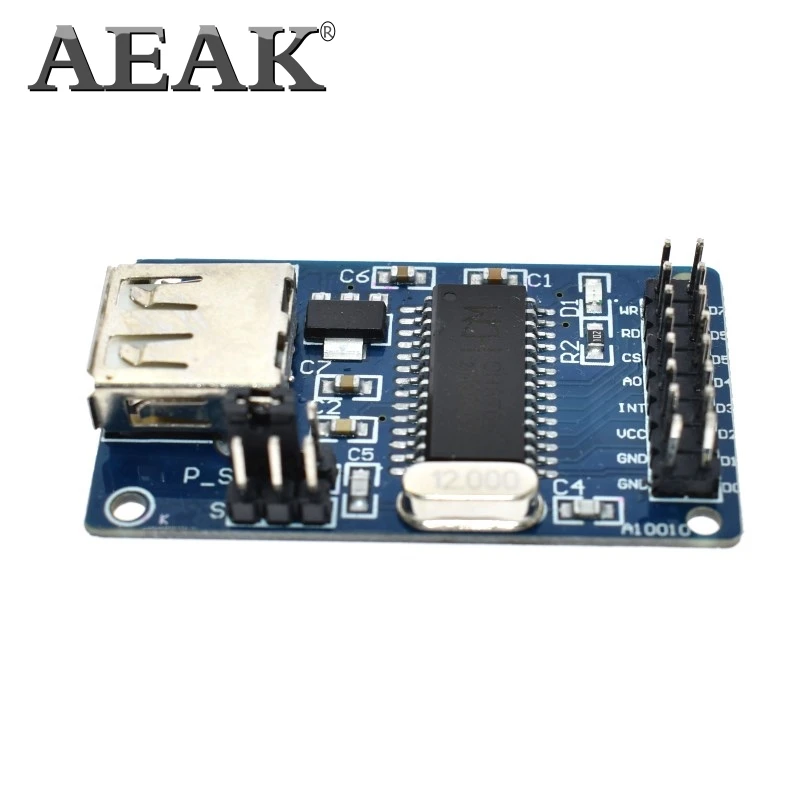 AEAK официальный CH376 CH376S U диск чтение записи модуль поддерживает USB контроль передачи 12 МГц