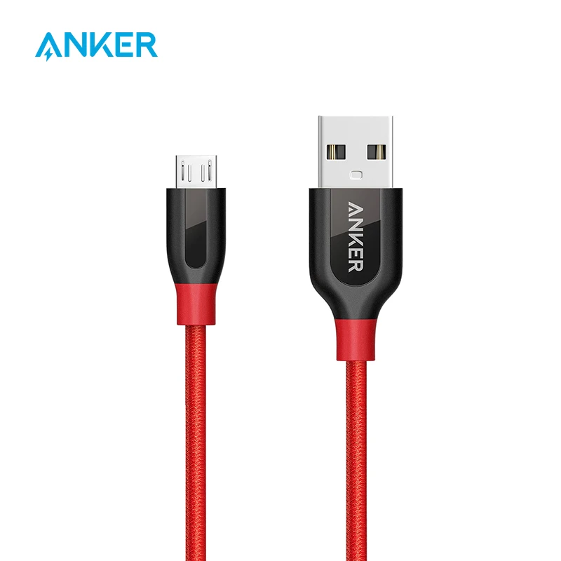 Anker-cable Micro USB Powerline + Premium, duradero, nailon trenzado doble, para Samsung,...