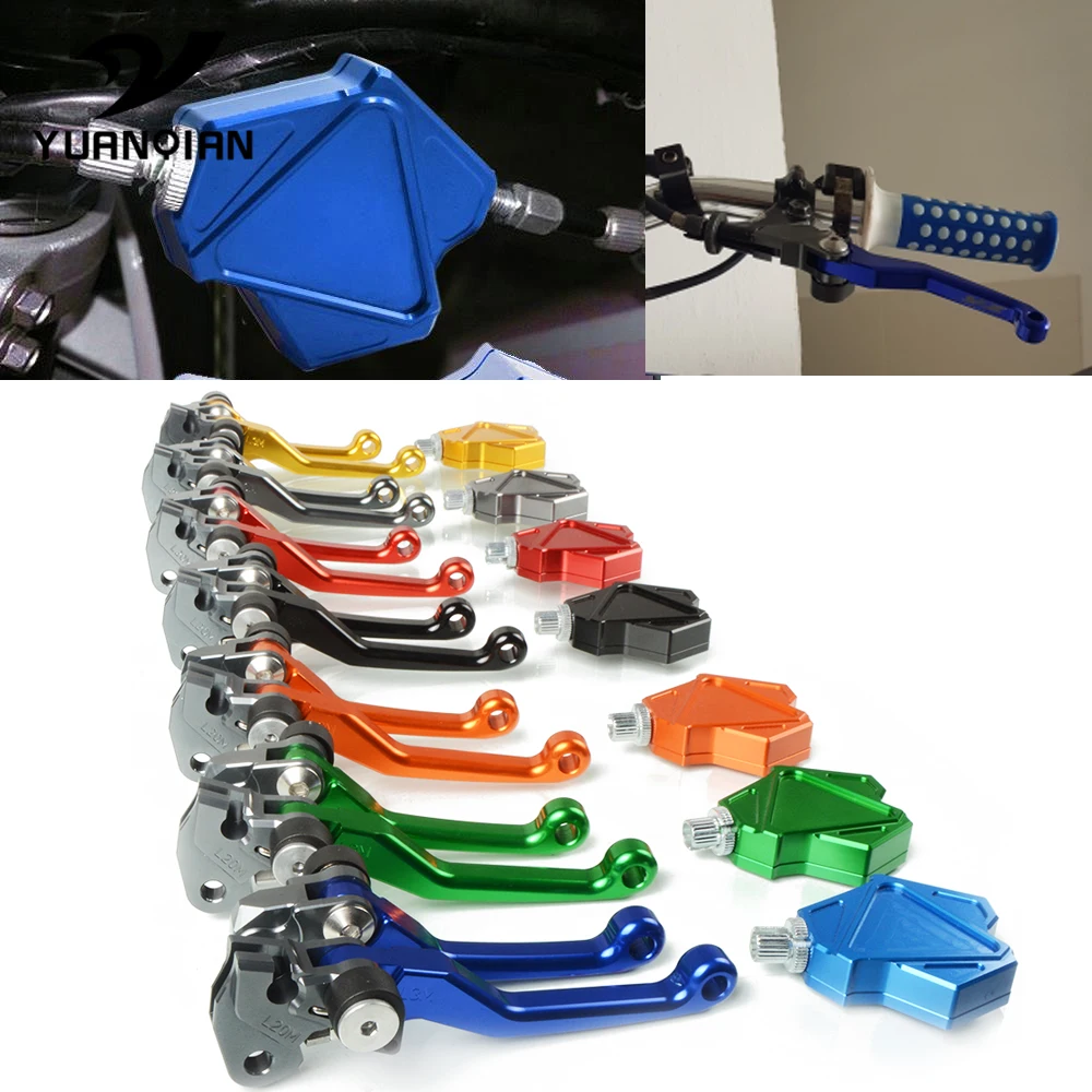С логотипом мотоцикла CNC поворотные тормозные рычаги сцепления и мотор легко