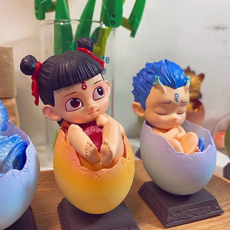 

Nezha Egg Pet Blind Box AO Bingguo Chao Decorations for Home Home Decore